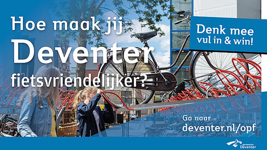 Fietsbeleid Deventer: Denk mee en win prijzen!